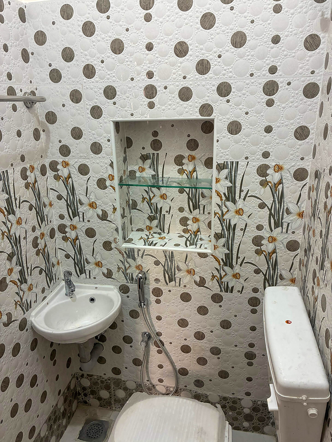 Attached restroom